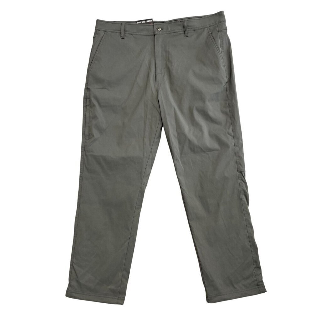NEW Gerr'y Men's 40X32 Gray Venture Fleece Lined Tech Pants Stretch - Picture 2 of 10